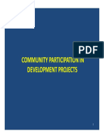 What Is COMMUNITY PARTICIPATION