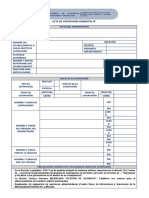 Anexo 2 - Acta de Supervisión Ambiental - Blanco