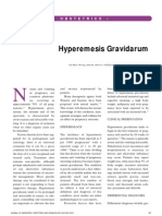 Hyperemesis Gravidarum: - Obstetrics