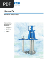 Series FV: Cantilever Sump Pumps