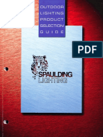 Spaulding Lighting Product Selection Guide 1st Edition 8-98