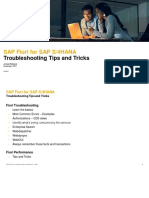 Fiori For S - 4HANA - Troubleshooting Tips and Tricks