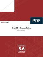 Fortios - Release Notes: Version 5.6.1