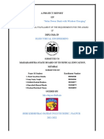 "Solar Power Bank With Wireless Charging": A Project Report ON