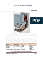 Protección de Motores Con Fusibles