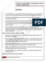 NCERT - Class12 - Polity - Notes-Contemporary World Politics - Part 2