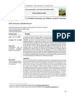 Analyse Comparative de La Rentabilité Économique Des Différents Systèmes D'élevages Laitiers À Bejaia