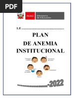 Plan Anemia Institucional