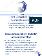 Third-Generation (3G) Mobile Broadband