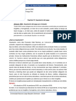 Imputacion Del Pago - Pago Con Subrogacion - Dacion de Pago - Pago Indebido