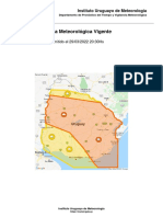 Alerta Meteorológica 29/3