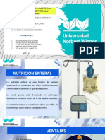 Interaccion Medicamentosa en La Nutrición Enteral y Parenteral