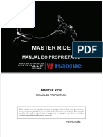 Manual Do Proprietário Master Ride 150