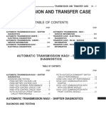 Transmission and Transfer Case