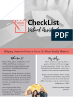 Checklist Virtual Assistants Intro