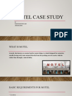 Motel Case Study