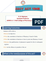 Pharmacy Act 1948