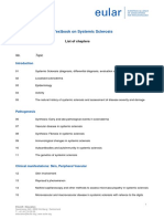 List of Chapters - EULAR Textbook On Systemic Sclerosis