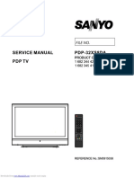 Service Manual PDP-32XS8DA: File No