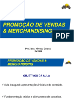 Promoção de Vendas & Merchandising