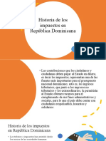 Historia de Los Impuestos en República Dominicana