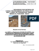 Informe de Seguridad Por Entrega de Cargo SERMUL SJM S.A. 11.11.21