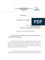 Estudo Orientado Odontopediatria