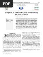 Mitigation of Transient Recovery Voltages Using The Supercapacitor