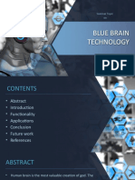 Blue Brain Technology: Seminar Topic On