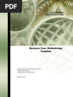 Business - Case - Methodology - State of NC