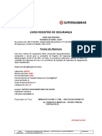 Livro de Registro de Segurança TQ01