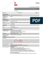 Fispq: Ficha de Informações de Segurança de Produtos Químicos Ficha de Informações de Segurança de Produtos Químicos