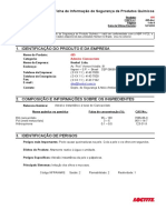 Identificação Do Produto E Da Empresa: FISPQ - Ficha de Informação de Segurança de Produtos Químicos