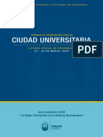 Listado Oficial de Graduandos Ciudad Universitaria Marzo 2022