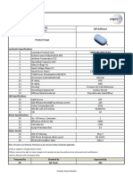 Technical Datasheet Wipro Bulkhead