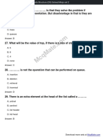 Data Structure (DS) Solved Mcqs Set 2