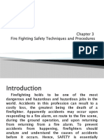 Fire Fighting Safety Techniques and Procedures