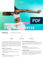 Programme Musculation 4x Split FR