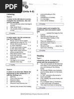 Skills Test 2B (Units 4-6) : Listening