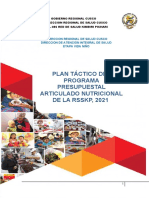 Plan Tactico Pan