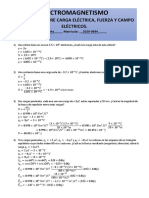 Practica 2. Ley de Coulomb y Campo Electrico