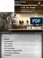 PEO SOF Warrior Brief SOFIC 2011