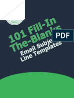 101 Fill-In-The-Blank Email Subject Line Templates