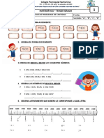 Ficha Semana 4 de Matemática