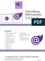 Taller Blaz or Web Assembly