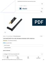 2.4G NRF24L01+PA+LNA Wireless Module With Antenna - Zbotic