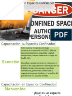 Capacitación en Espacios Confinados (Confined Space)