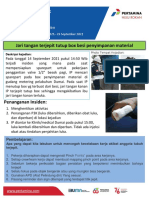 PHR MST 20 Sept - 26 Sep 2021 Stops Hand & Finger Injury