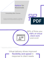 Consulting After Corona - The Future Workplace For Consulting Professionals