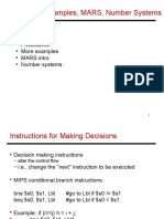 Today's Topics: Procedures More Examples MARS Intro Number Systems